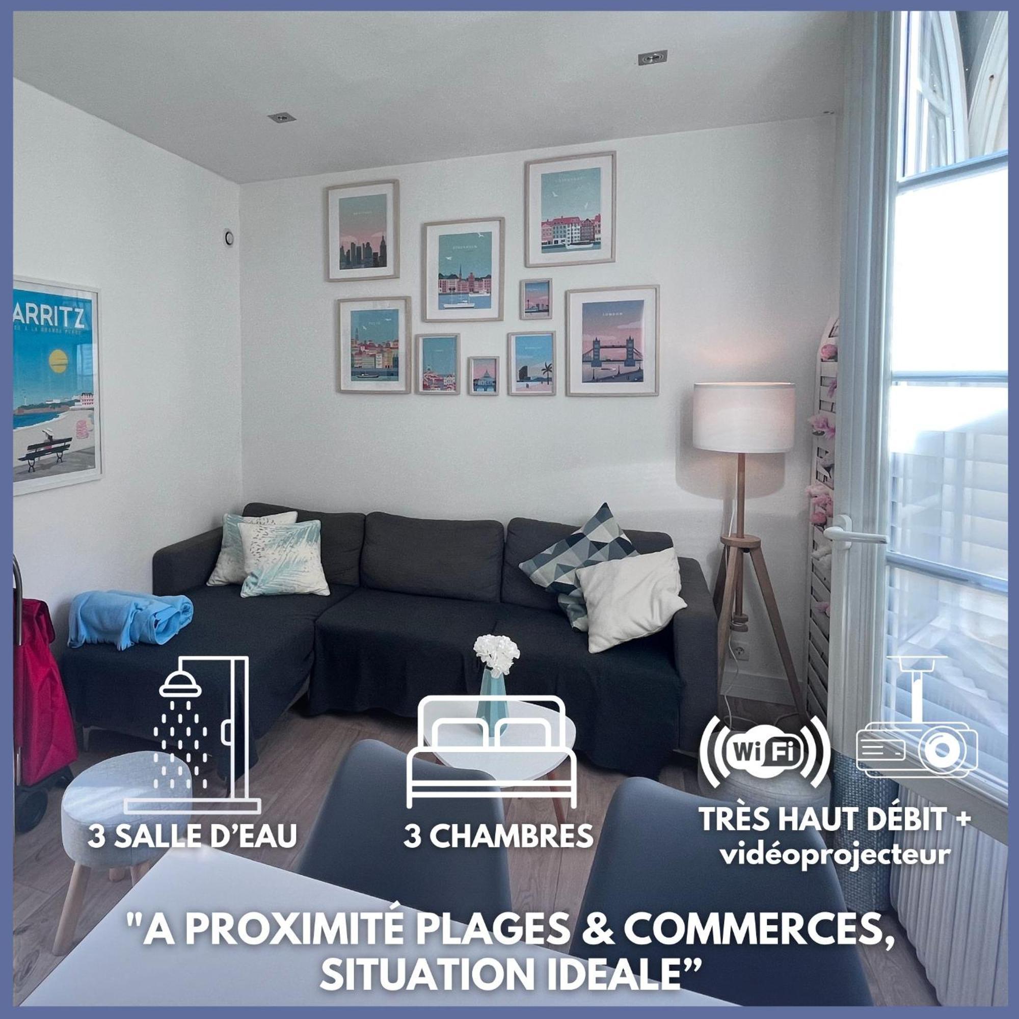 Chalet Basque 6 Couchages Centre Ville Biarritz Luaran gambar